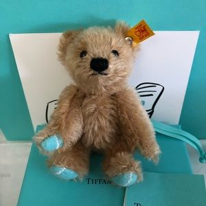 Tiffany & Co. × Steiff ぬいぐるみ TIFFANY & Co / STEIFF Collaboration Teddy Bear Ornament Mohair